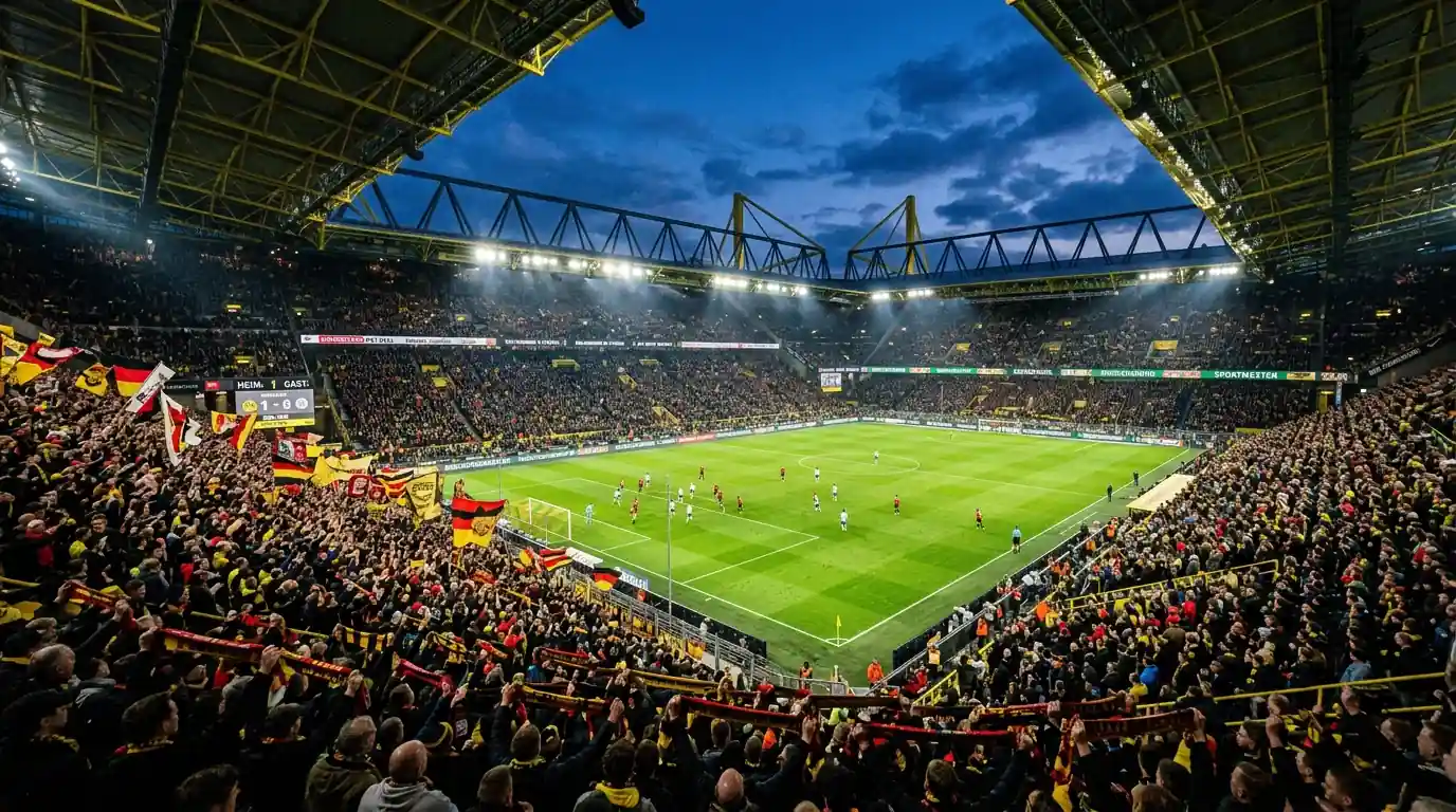 Fußballstadion in Deutschland: der wichtigste Markt für Sportwetten