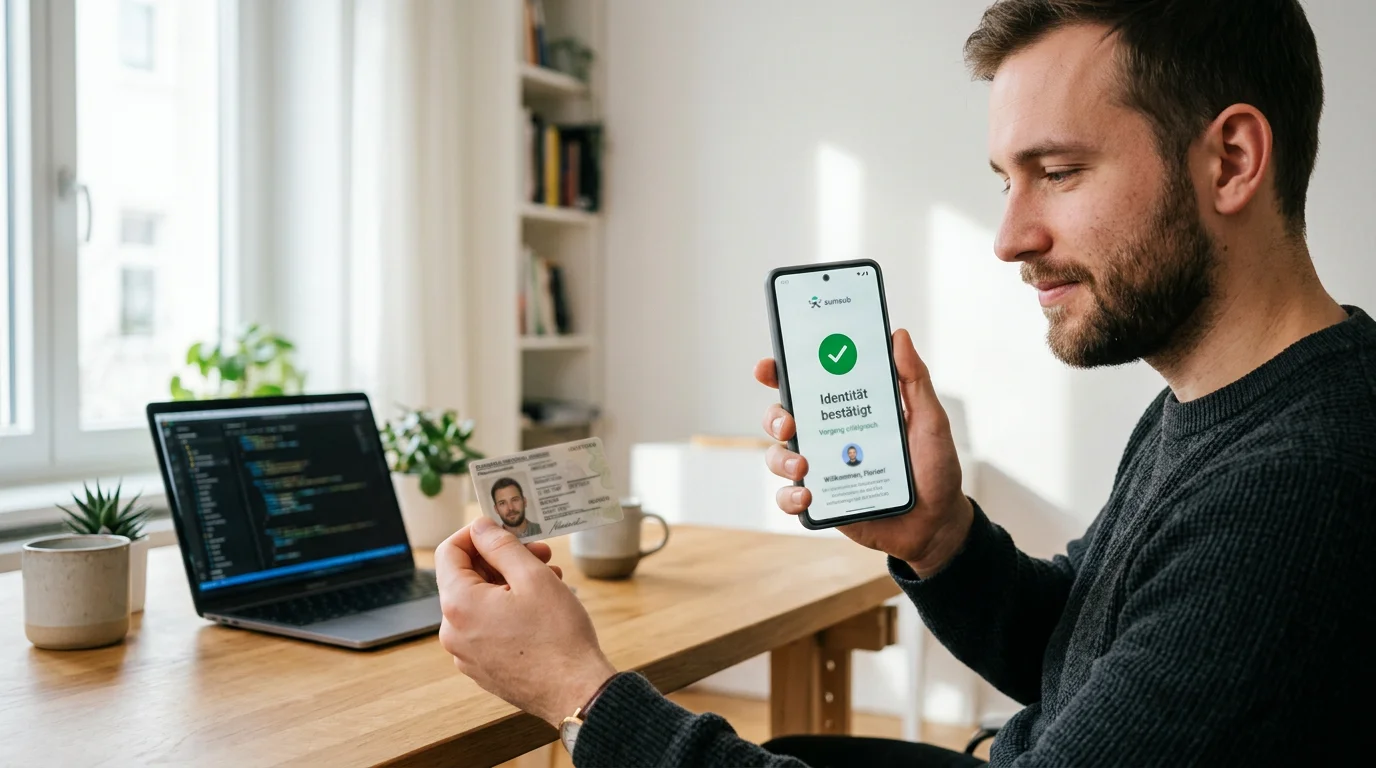 Sportwetten-Registrierung: Verifizierung per Video-Ident auf dem Smartphone